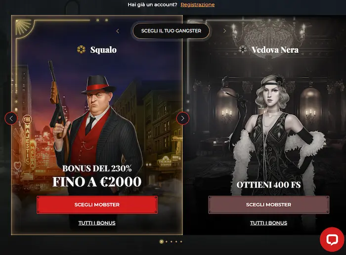 Windetta Casino Italia registre