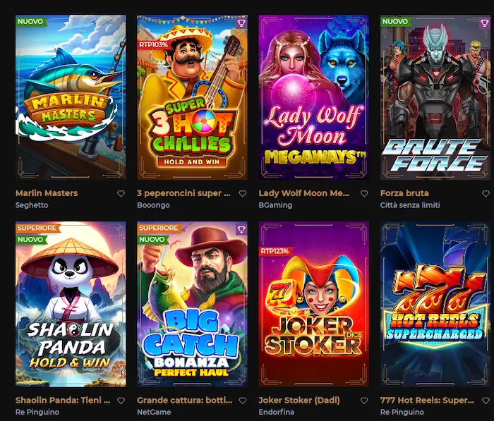 Windetta Casino Italia slots