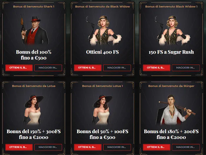 Windetta Casino Italia giochi