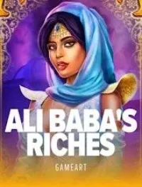 ali babas riches game logo